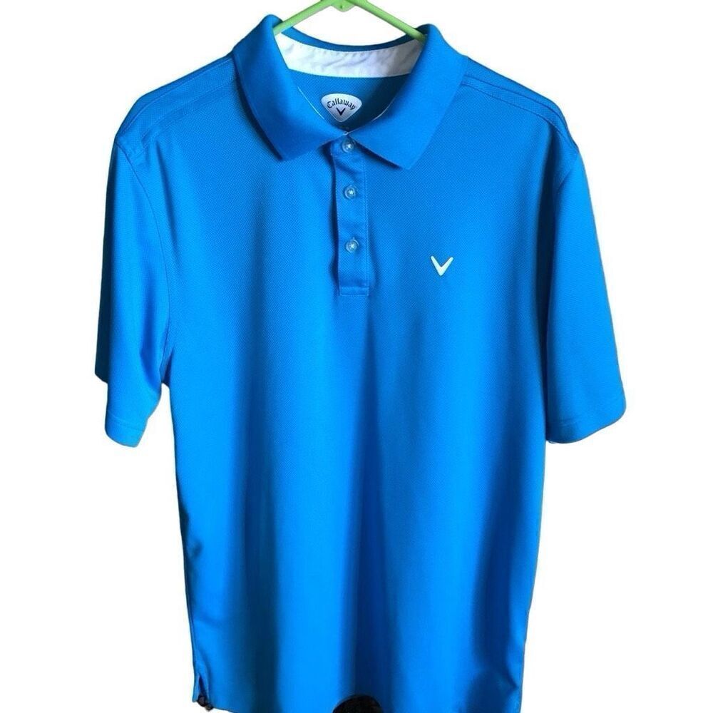 Callaway golf polo men’s Size XL blue short sleeve athletic